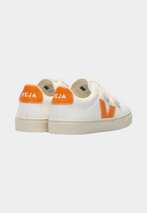 Lavender סניקרס עם סגירת סקוצ'ים לילדים Veja Small Esplar VEJA