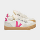Lavender סניקרס עם סגירת סקוצ'ים לילדים Veja Small V-90 VEJA