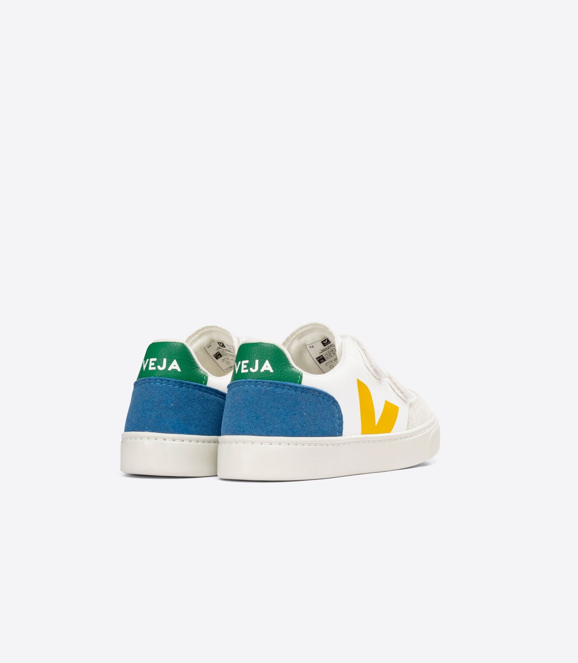 White Smoke סניקרס עם סקוצ'ים לילדים Small V-12 VEJA