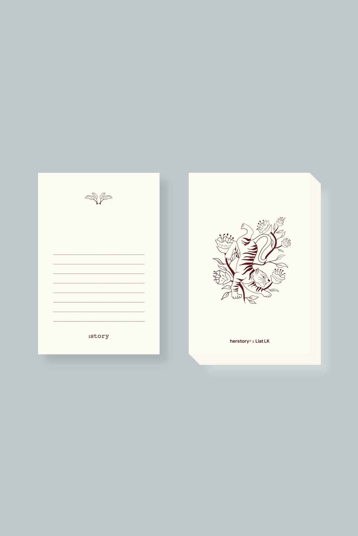 Seashell גלויה The Manifesto Card Set HERSTORY
