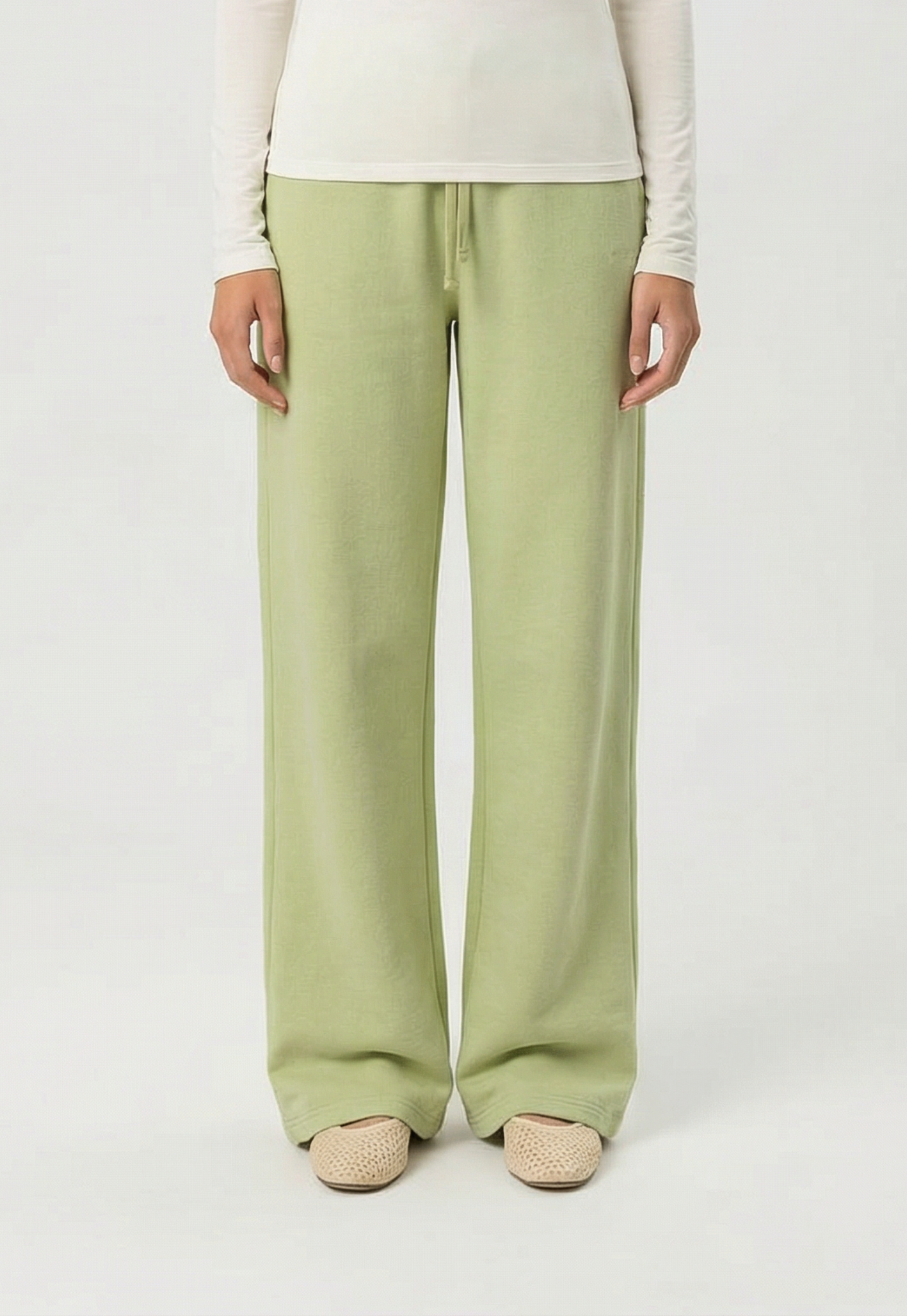 Tan מכנסיים ארוכים לנשים Niarnmd MODSTROM