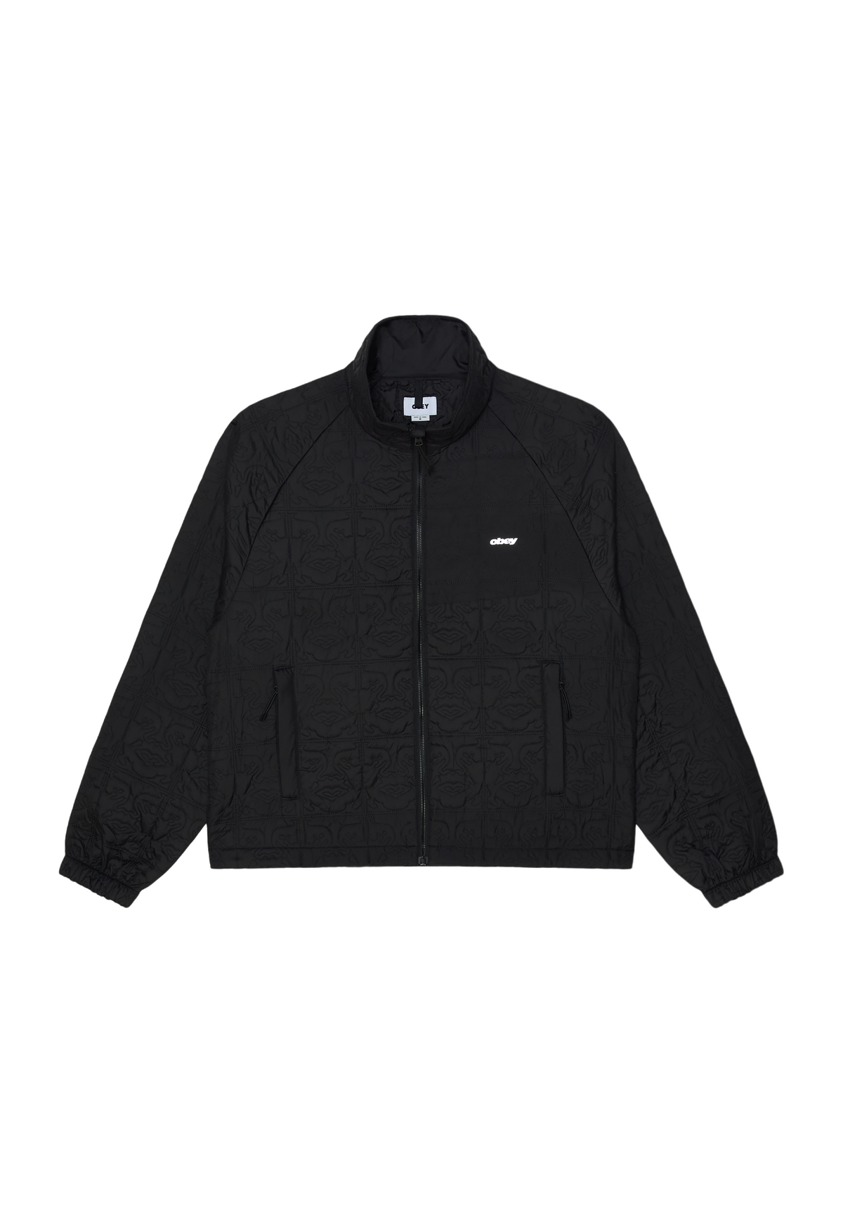 White Smoke ג'קט לנשים / גברים Icon Quilted OBEY