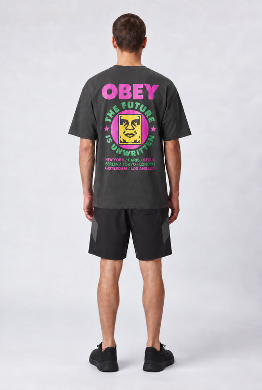 Lavender מכנסיים קצרים לגברים Onset OBEY