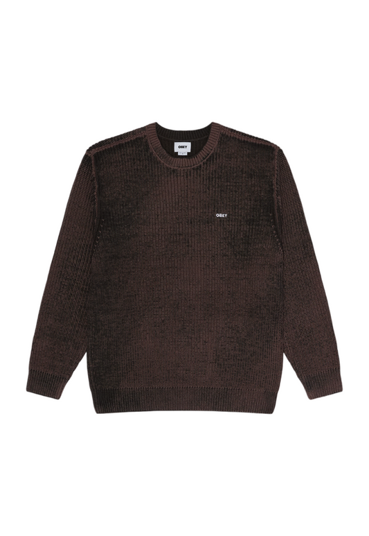 Dark Slate Gray סוודר גברים Spray Effect OBEY