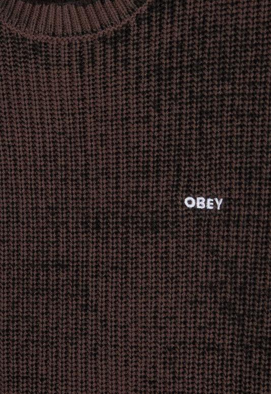 Dark Slate Gray סוודר גברים Spray Effect OBEY