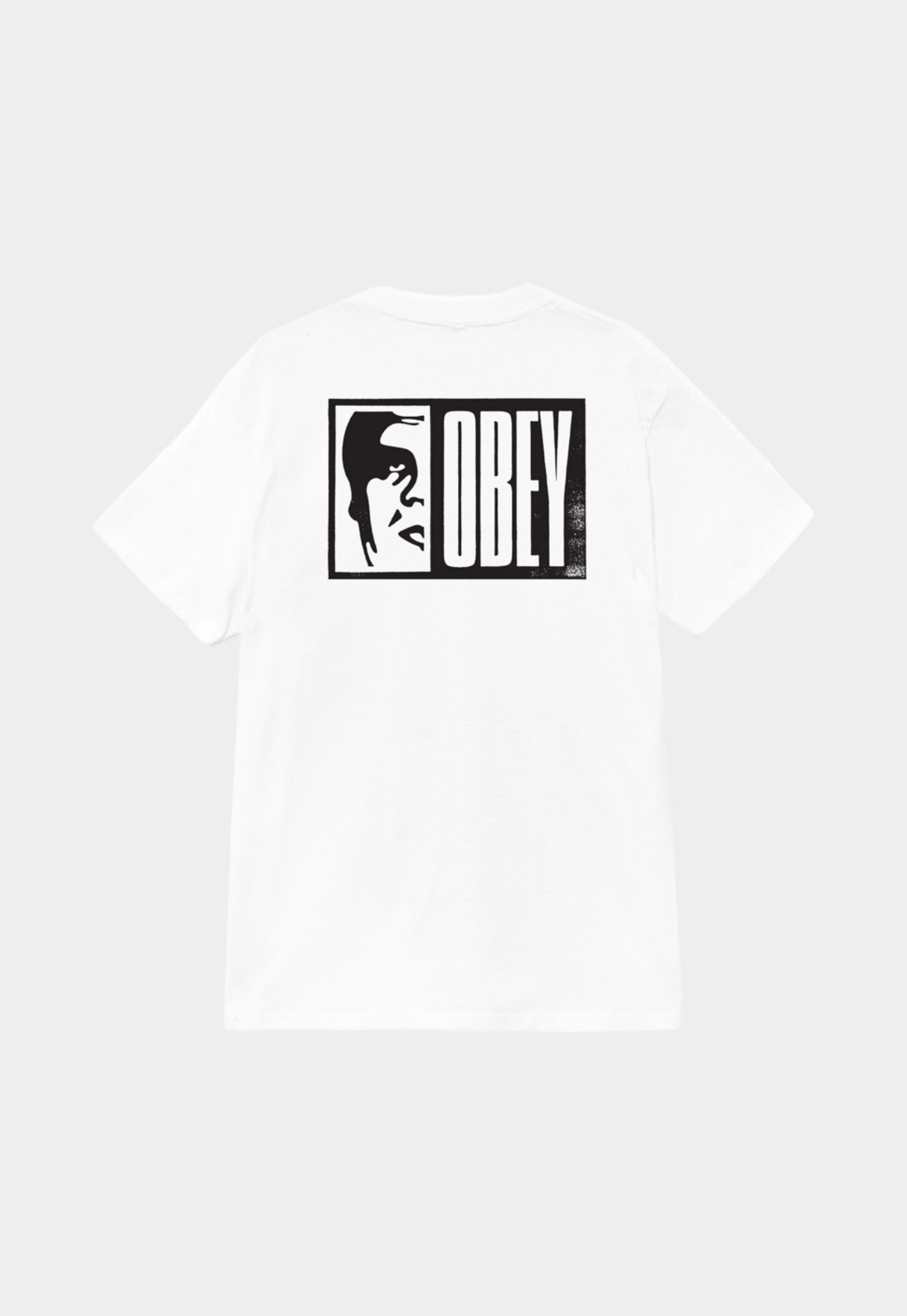 White Smoke טי שירט קצרה לגברים Half Icon OBEY