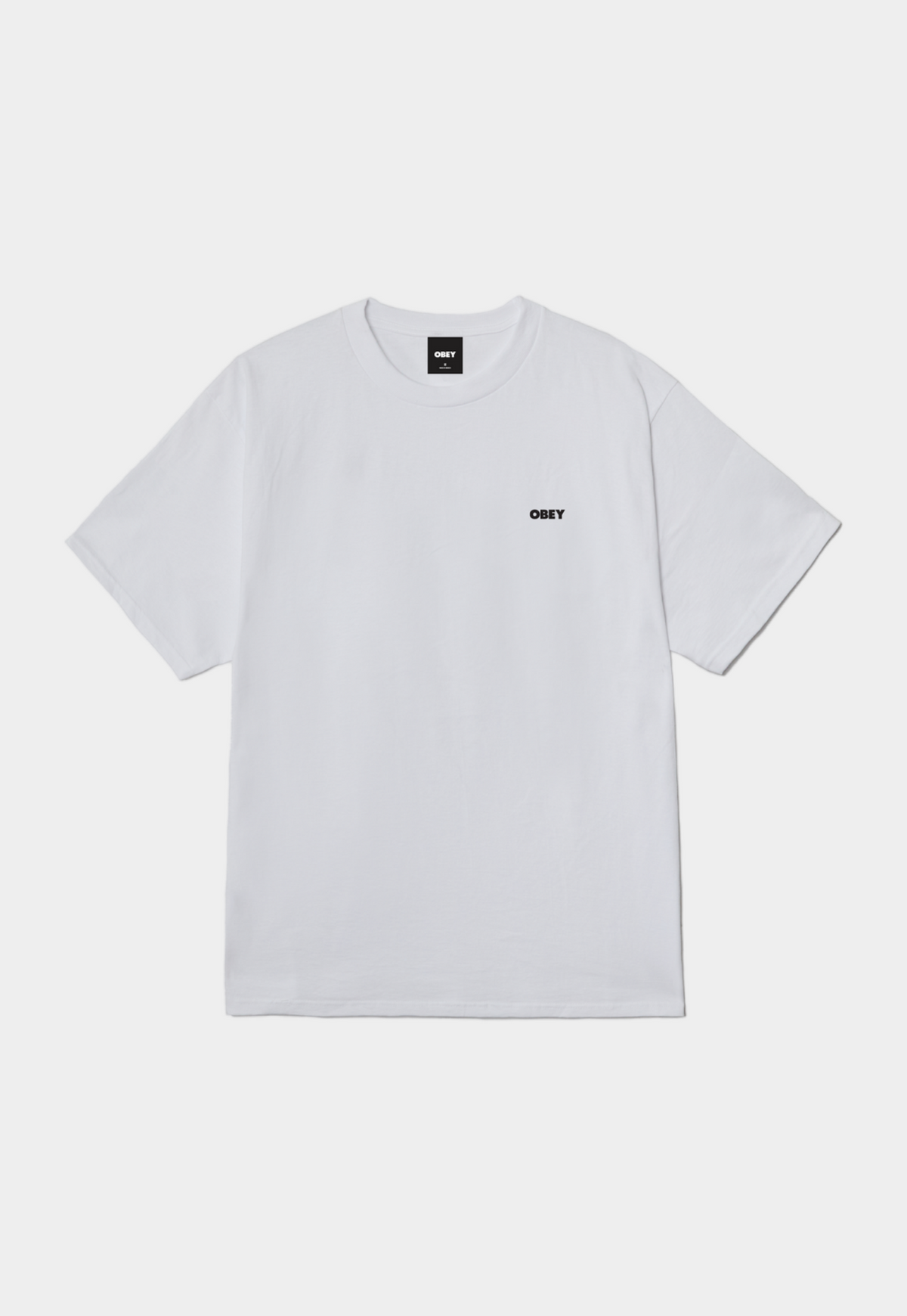 Light Gray טי שירט קצרה גברים Art Dept OBEY