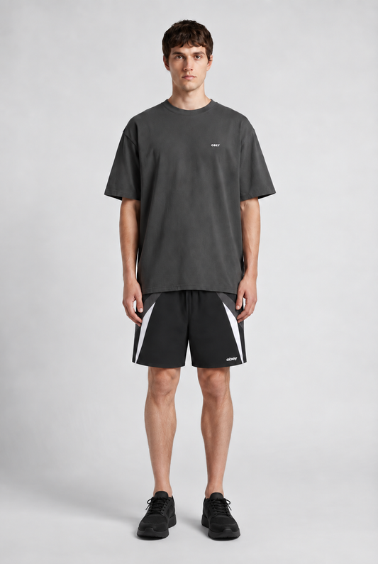 Light Gray מכנסיים קצרים לגברים Onset OBEY