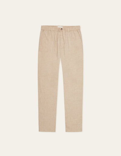 Tan מכנסיים ארוכים לגברים Como LES DEUX