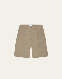 Rosy Brown מכנסיים קצרים לגברים Reece LES DEUX