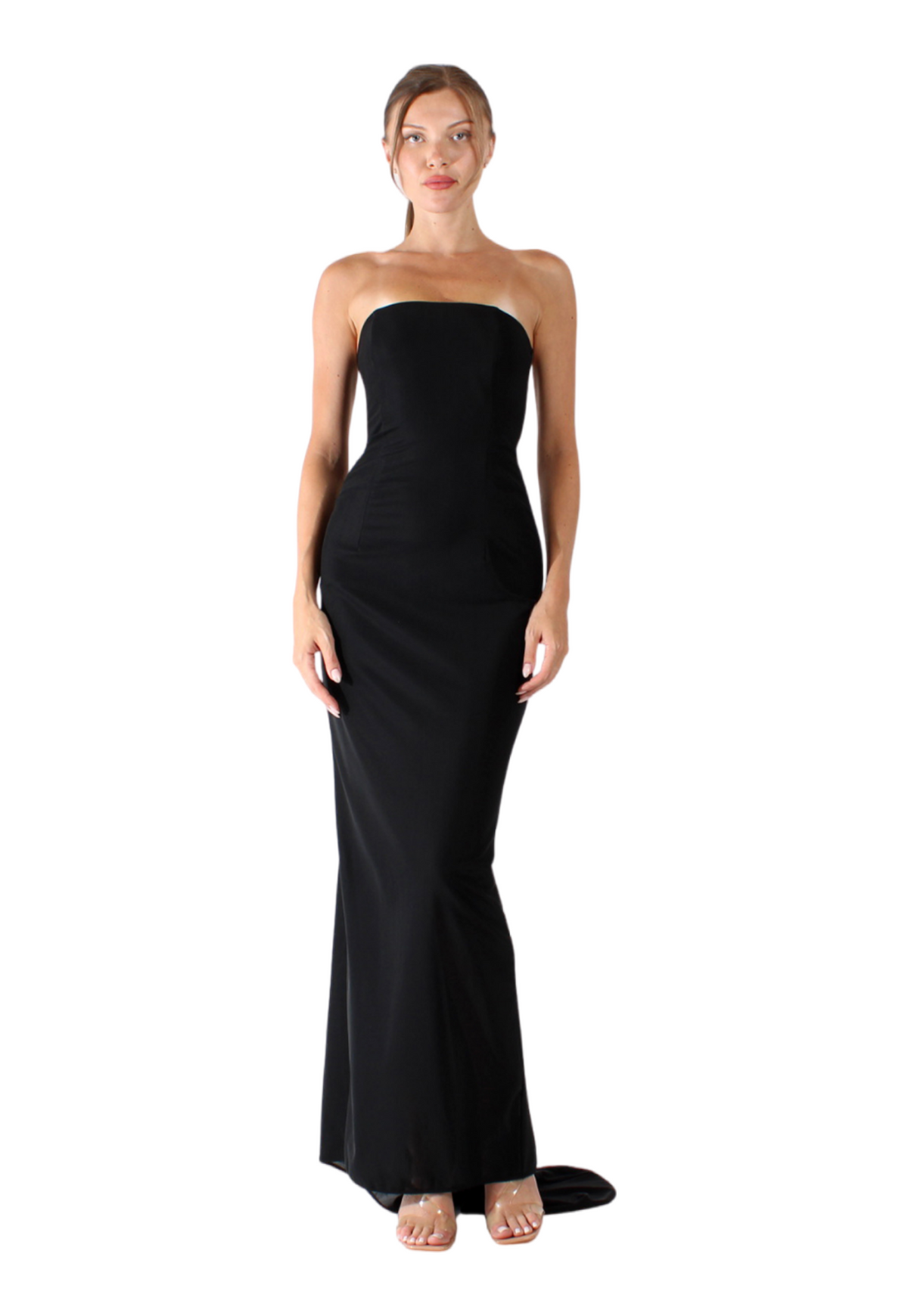 White Smoke AMAYA DRESS שמלת מקסי MOTHER OF ALL