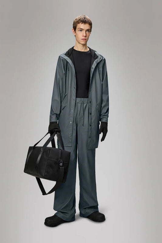 Gray מעיל גשם ארוך לגברים / נשים RAINS
