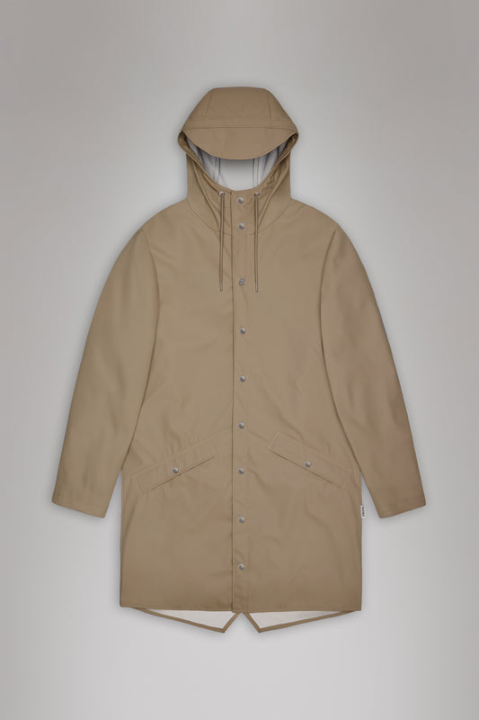 Dark Gray מעיל גשם ארוך לגברים / נשים RAINS