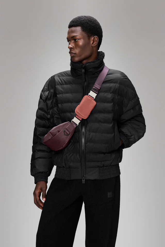 Black תיק צד לגברים / נשים Valera Mini RAINS