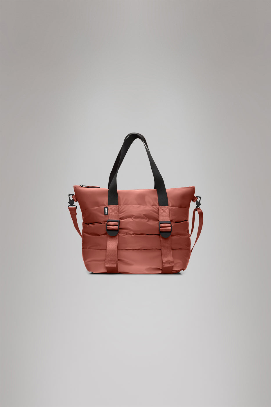 Gray תיק צד Puffer Mix Tote Mini RAINS