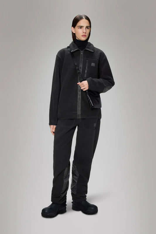 Gray ג'קט פליז לגברים / נשים Yermo RAINS