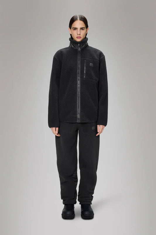 Gray ג'קט פליז לגברים / נשים Yermo RAINS