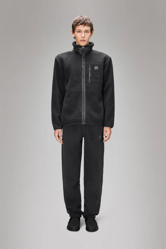 Gray ג'קט פליז לגברים / נשים Yermo RAINS