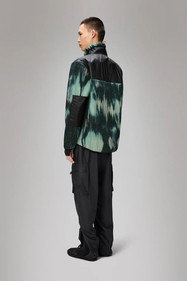 Gray ג'קט פליז לגברים / נשים Yermo RAINS