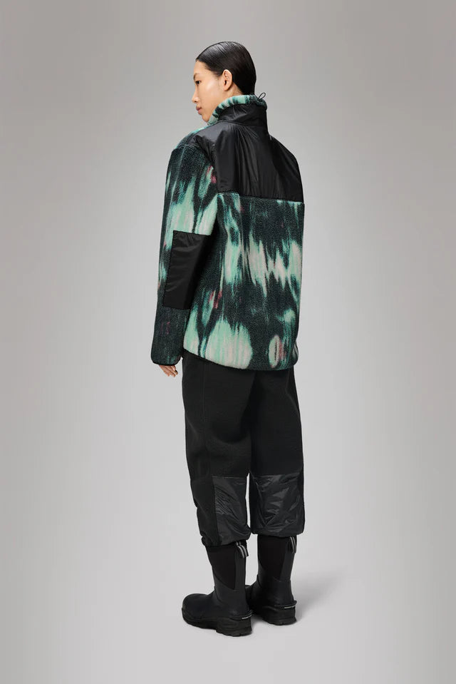 Gray ג'קט פליז לגברים / נשים Yermo RAINS