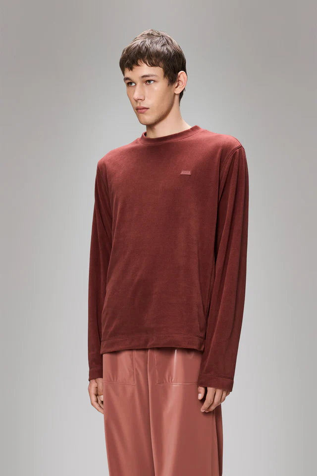 Dark Gray סווטשירט פליז לגברים / נשים Addis RAINS