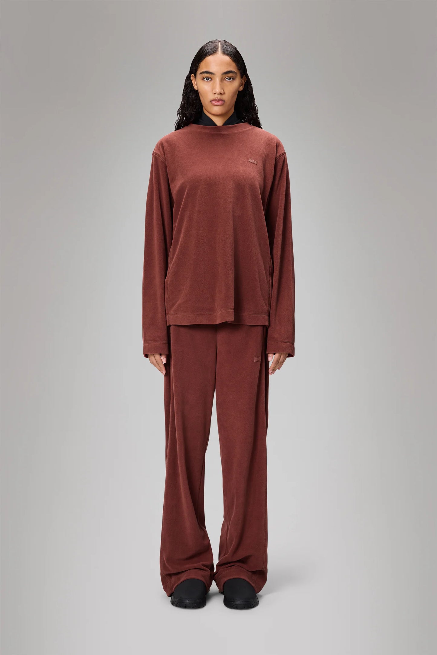 Gray סווטשירט פליז לגברים / נשים Addis RAINS