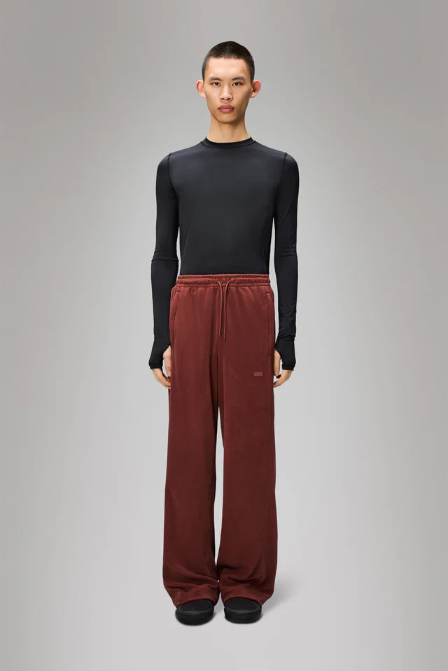 Gray מכנסיים ארוכים פליז לגברים / נשים Addis RAINS