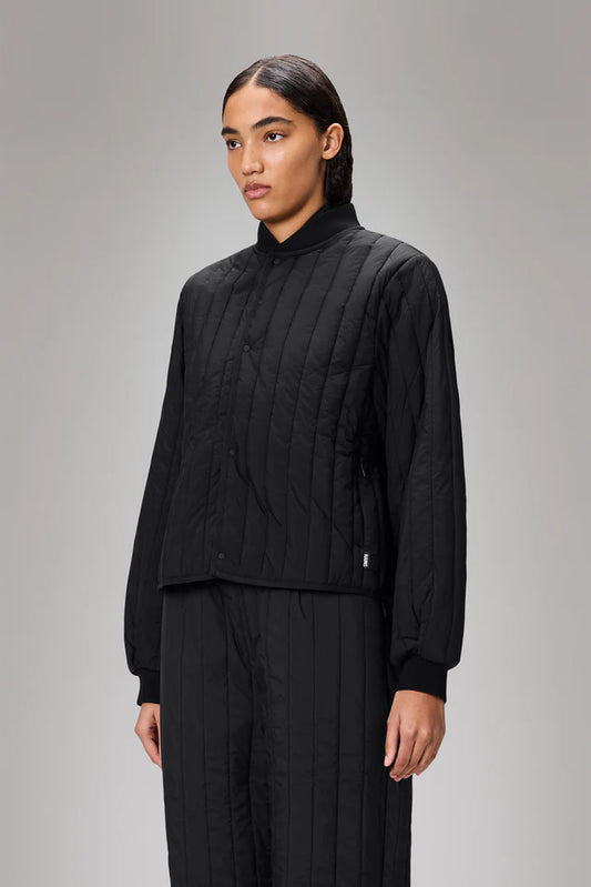 Black ג'קט בומבר לנשים  Banja RAINS