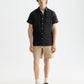 White Smoke חולצה מכופתרת קצרה לגברים Core Linen SCOTCH & SODA