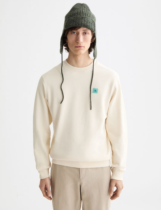 Antique White סווטשירט לגברים Seasonal Core SCOTCH & SODA