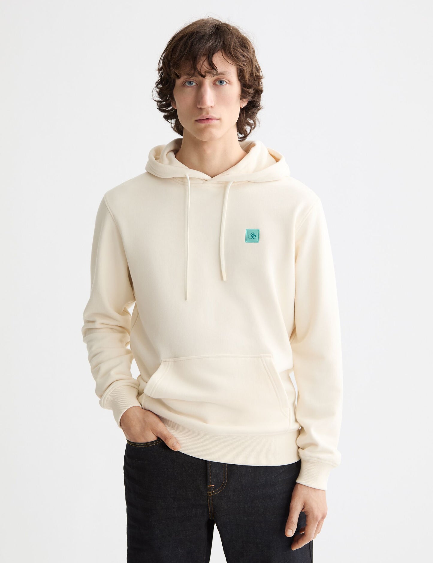 Beige קפוצ'ון לגברים Seasonal Core SCOTCH & SODA