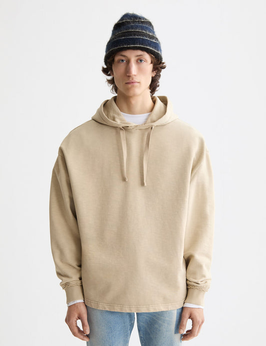 Light Gray קפוצ'ון לגברים Seasonal Core - 3 Crosses Garment SCOTCH & SODA