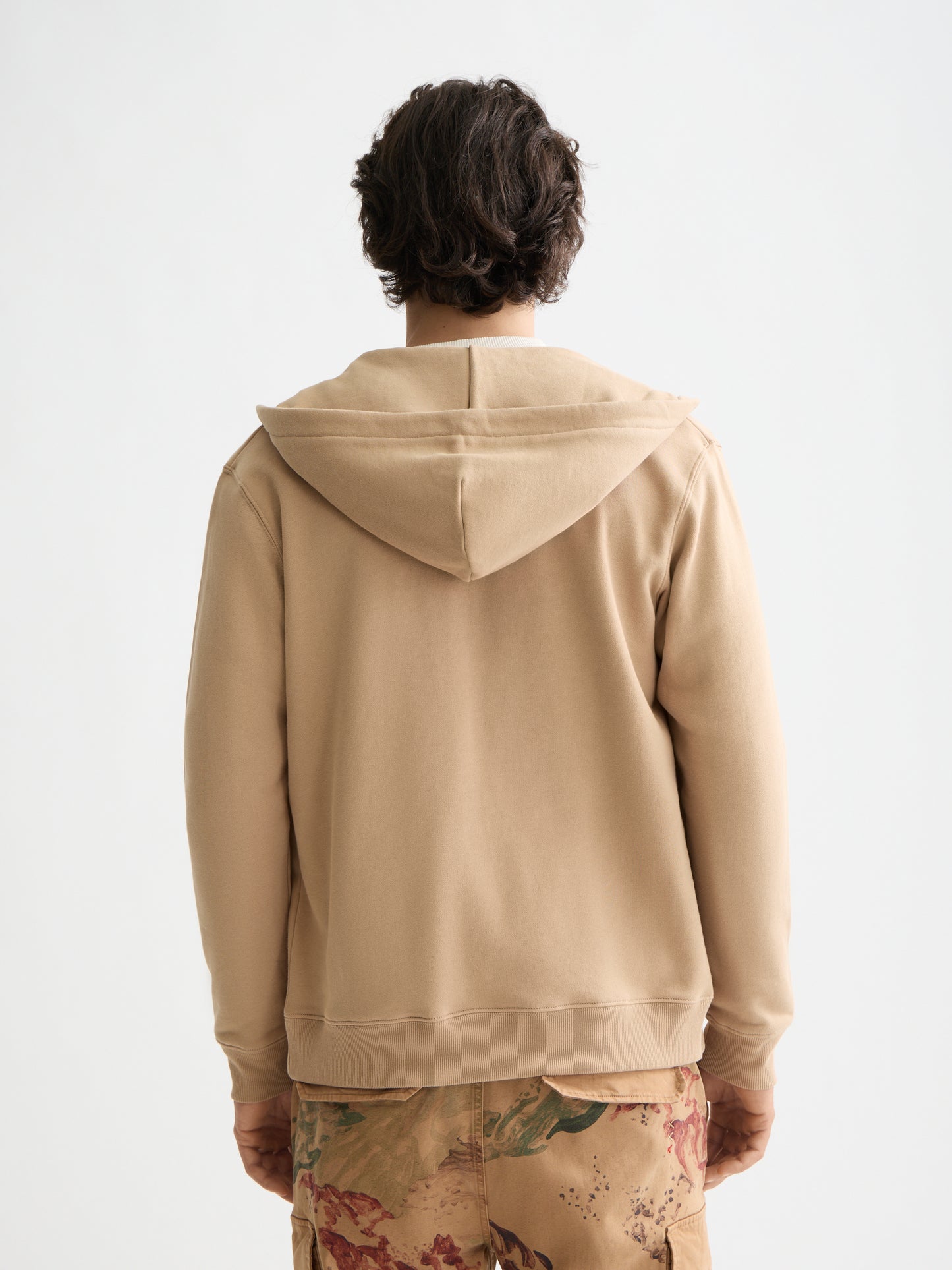 Antique White קפוצ'ון לגברים Full Zip SCOTCH & SODA