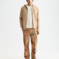 Beige קפוצ'ון לגברים Full Zip SCOTCH & SODA