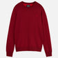 Dark Red SEASONAL CORE ECOVERO PULLOVER סוודר SCOTCH & SODA
