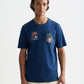 White Smoke טי שירט קצרה לגברים heroes anniversary - מהדורת 40 שנה SCOTCH & SODA