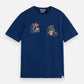Midnight Blue טי שירט קצרה לגברים heroes anniversary - מהדורת 40 שנה SCOTCH & SODA