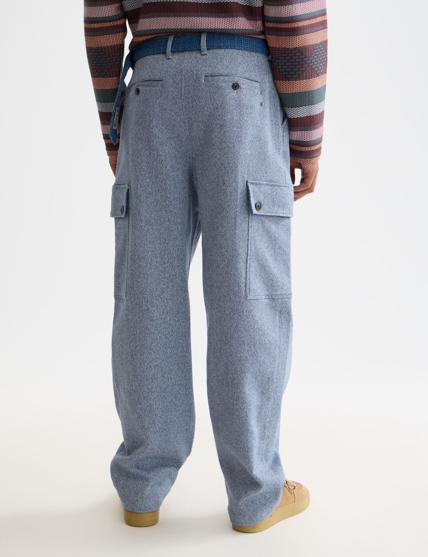 Lavender מכנסיים ארוכים לגברים melange anniversary - מהדורת 40 שנה SCOTCH & SODA