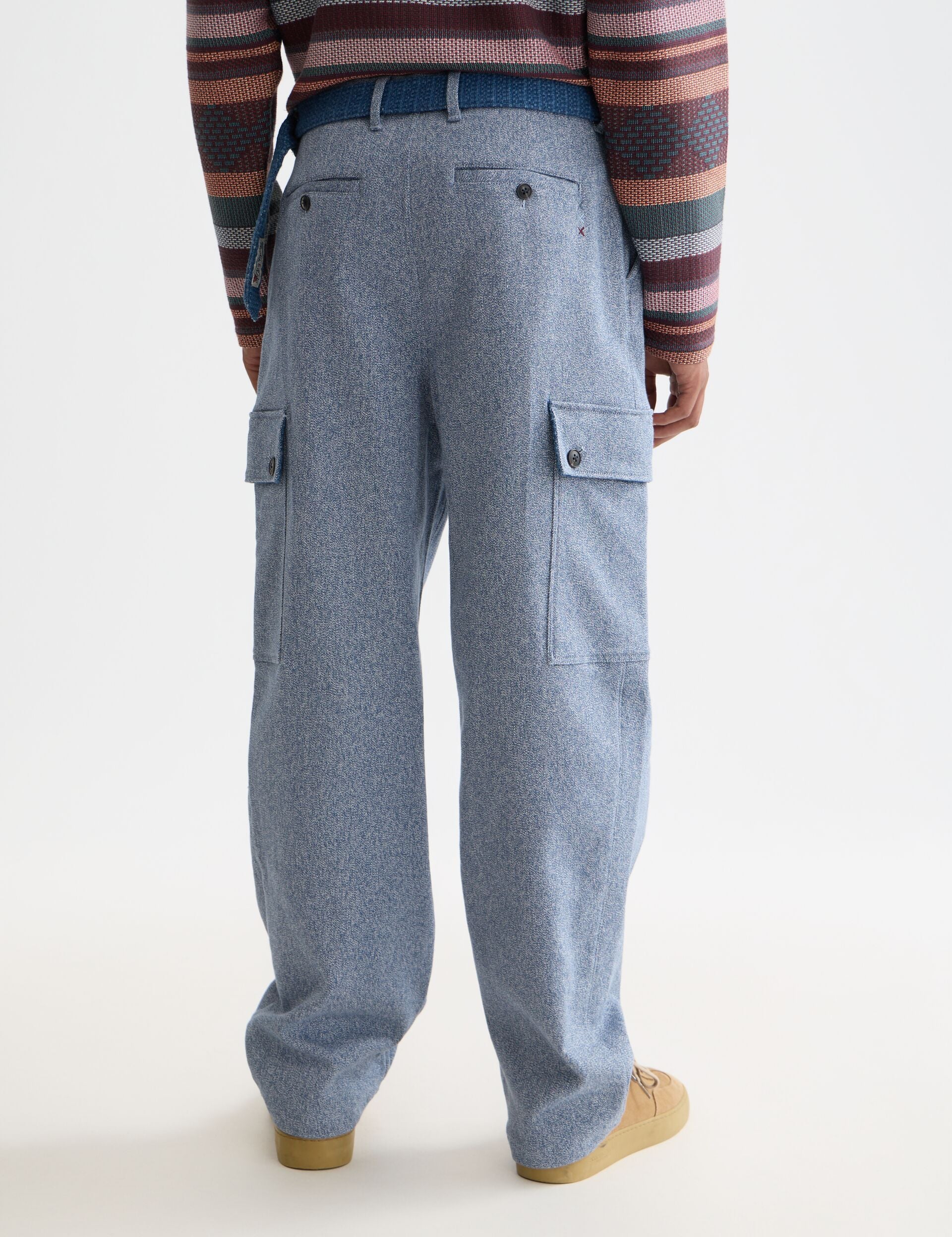 Lavender מכנסיים ארוכים לגברים melange anniversary - מהדורת 40 שנה SCOTCH & SODA