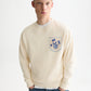 White Smoke סווטשירט לגברים Front And Back Artwork SCOTCH & SODA