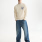 White Smoke סווטשירט לגברים Front And Back Artwork SCOTCH & SODA