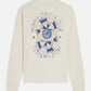 Light Gray סווטשירט לגברים Front And Back Artwork SCOTCH & SODA