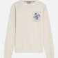 Light Gray סווטשירט לגברים Front And Back Artwork SCOTCH & SODA