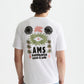 Lavender טי שירט קצרה לגברים Front And Back Artwork SCOTCH & SODA
