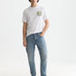 White Smoke טי שירט קצרה לגברים Front And Back Artwork SCOTCH & SODA