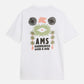 Lavender טי שירט קצרה לגברים Front And Back Artwork SCOTCH & SODA