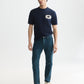 White Smoke טי שירט קצרה לגברים Front And Back Artwork SCOTCH & SODA