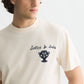 Alice Blue טי שירט קצרה לגברים Front And Back Artwork SCOTCH & SODA