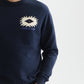 Black סווטשירט לגברים Front And Back Artwork SCOTCH & SODA