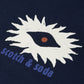Black סווטשירט לגברים Front And Back Artwork SCOTCH & SODA